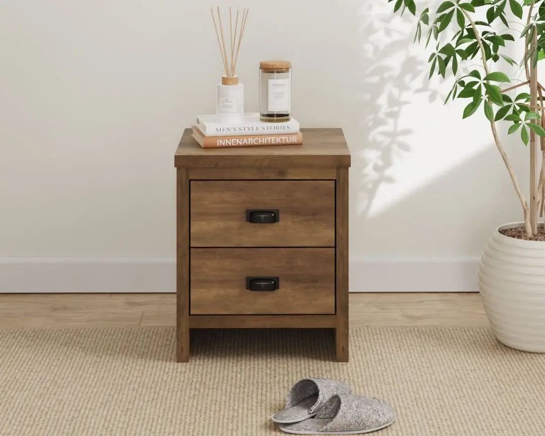 Boston 2 Drawer Besides Table - Grab Some Furniture