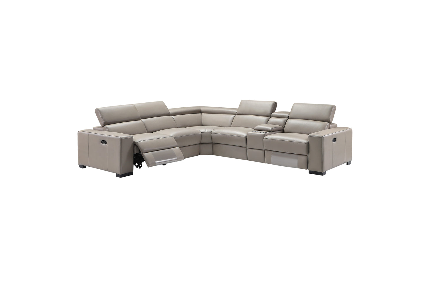 EliteLux Leather Sectional Sofa