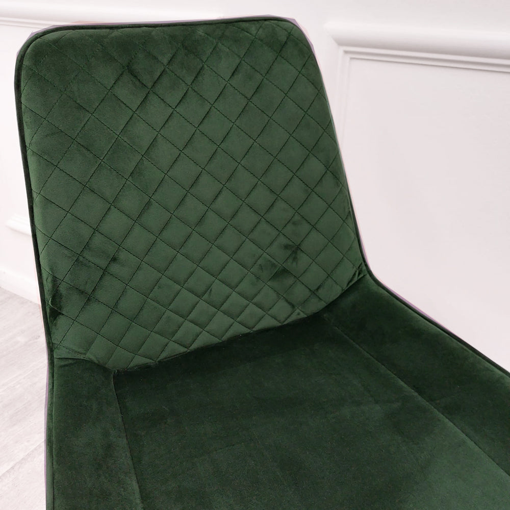 Luna Velvet Dining Chair - ALL COLOURS Furnish 365 Limited
