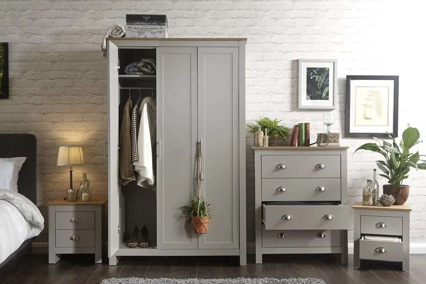 Lancaster 4 Piece Bedroom Set - Grab Some Furniture