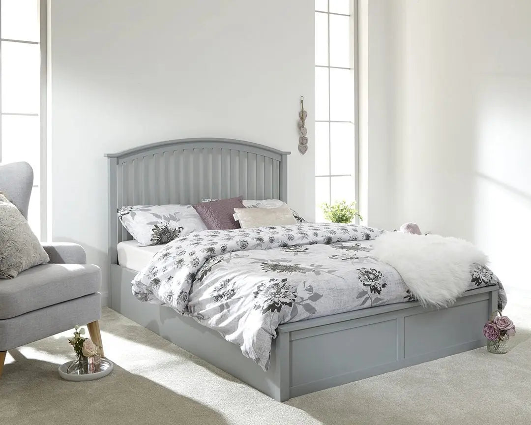 Madrid Solid Wood Storage Bedstead My Store