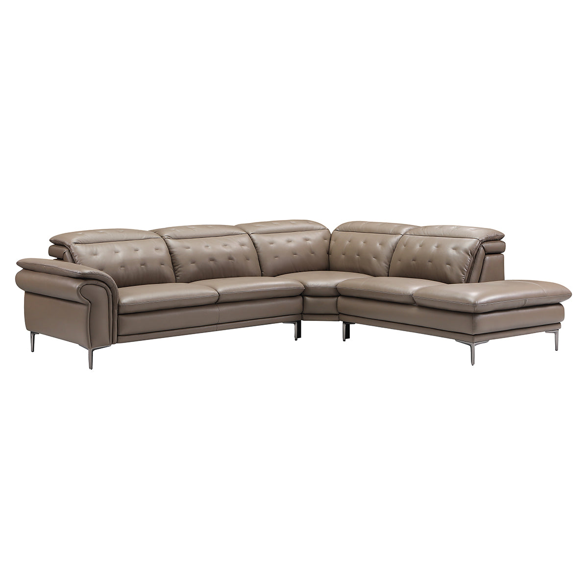 Vellura Corner Leather Sofa