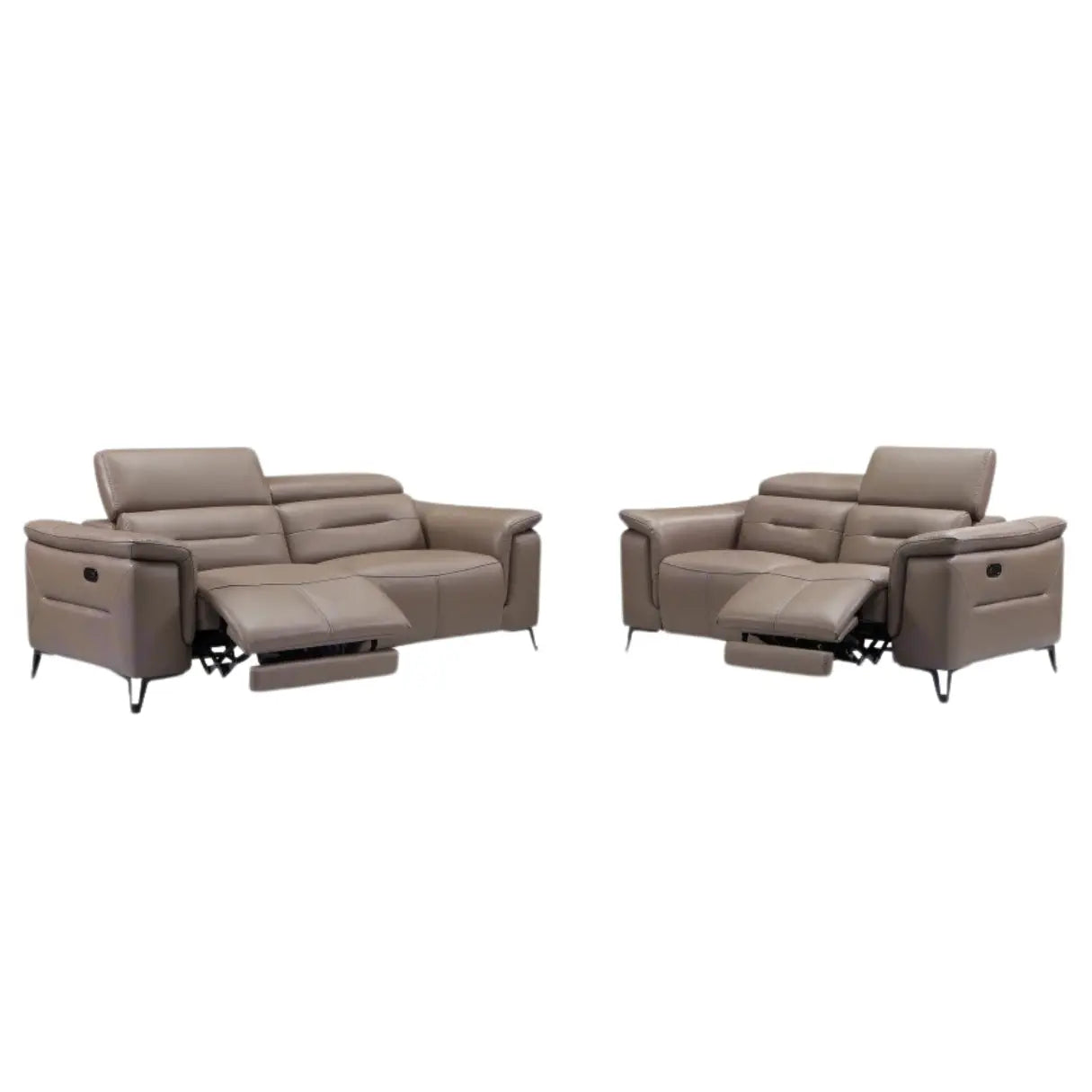 Eleganzia Leather Sofa Set My Store