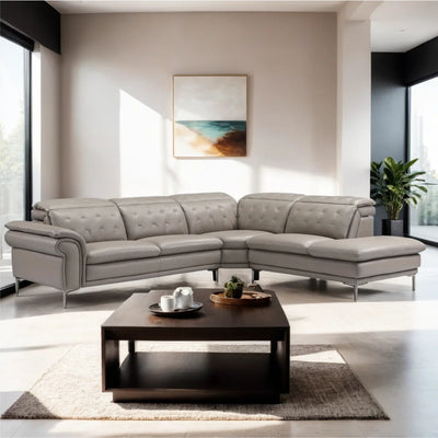 Vellura Corner Leather Sofa