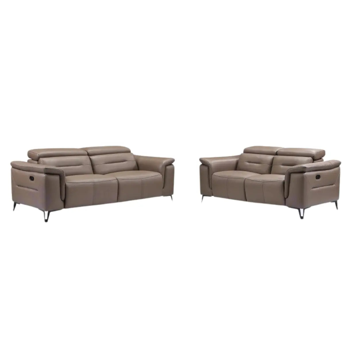 Eleganzia Leather Sofa Set My Store