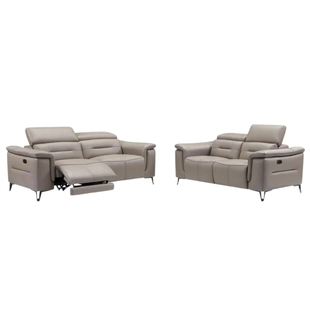 Eleganzia Leather Sofa Set My Store