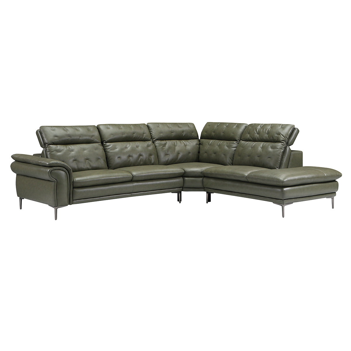 Vellura Corner Leather Sofa