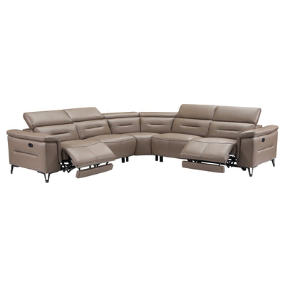 Eleganzia corner Leather Sofa