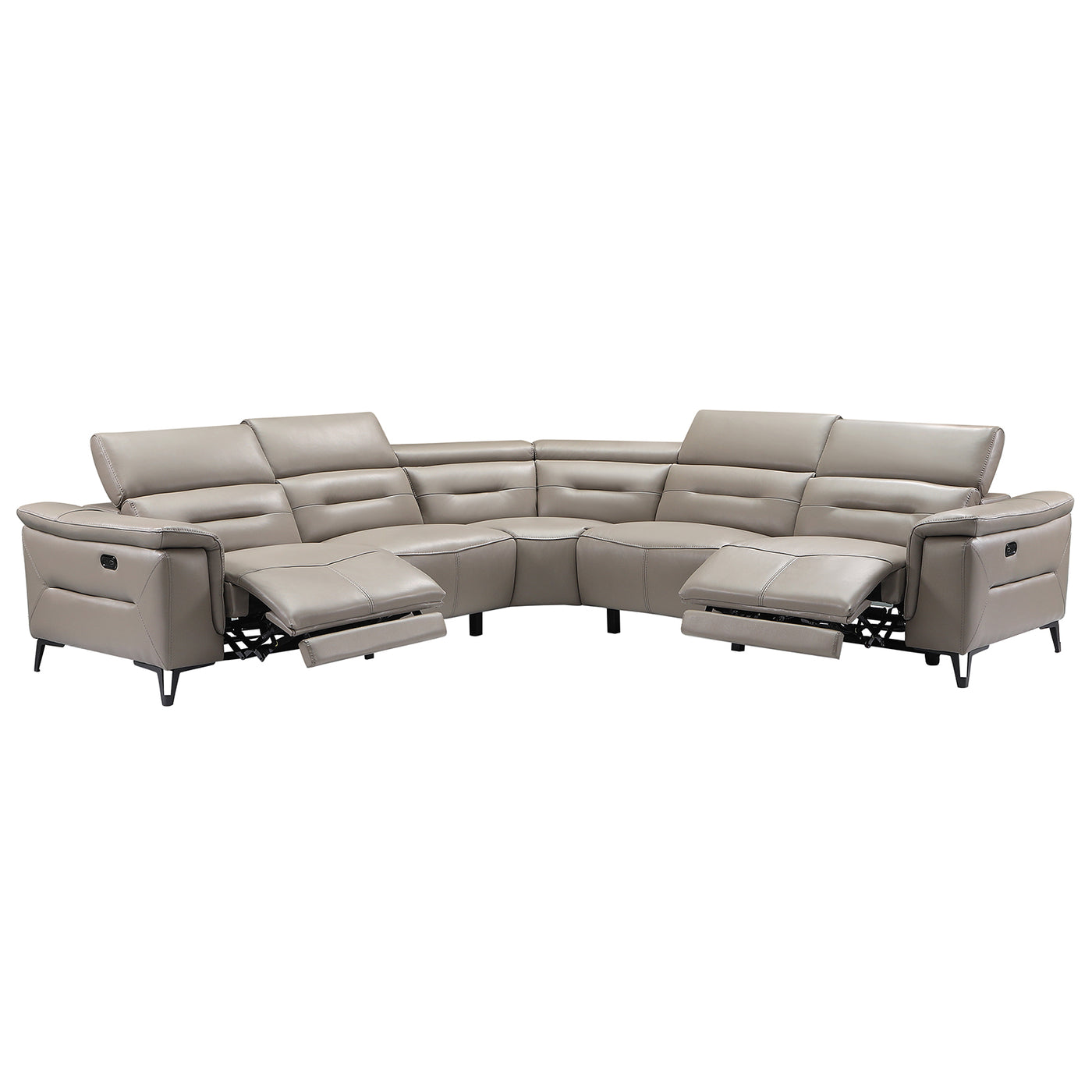 Eleganzia corner Leather Sofa