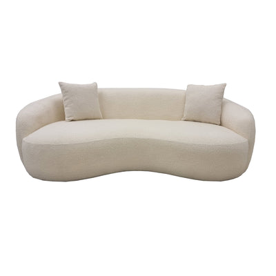 The Wave Boucle Sofa - Ivory Furnish 365 Limited