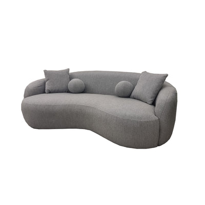 The Wave Boucle Sofa - Grey Furnish 365 Limited