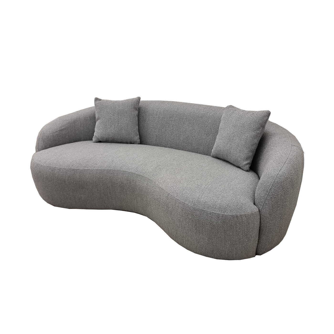 The Wave Boucle Sofa - Grey Furnish 365 Limited