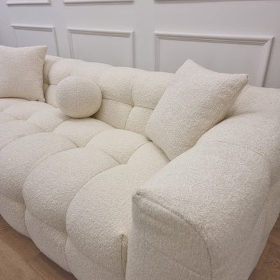 The Bubble Boucle 3 Seater Sofa Grab Some Furniture