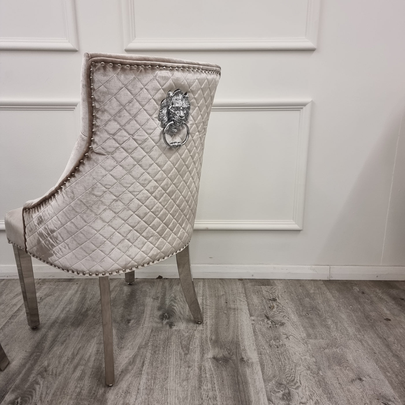 Bentley Chrome Dining Chair Furnish 365 Limited