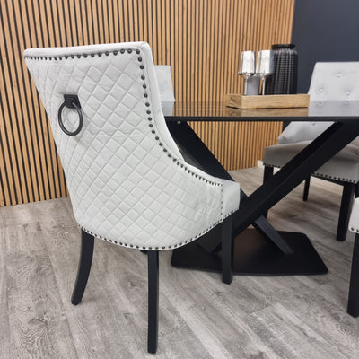 Bentley Black Leg Dining Chair Furnish 365 Limited