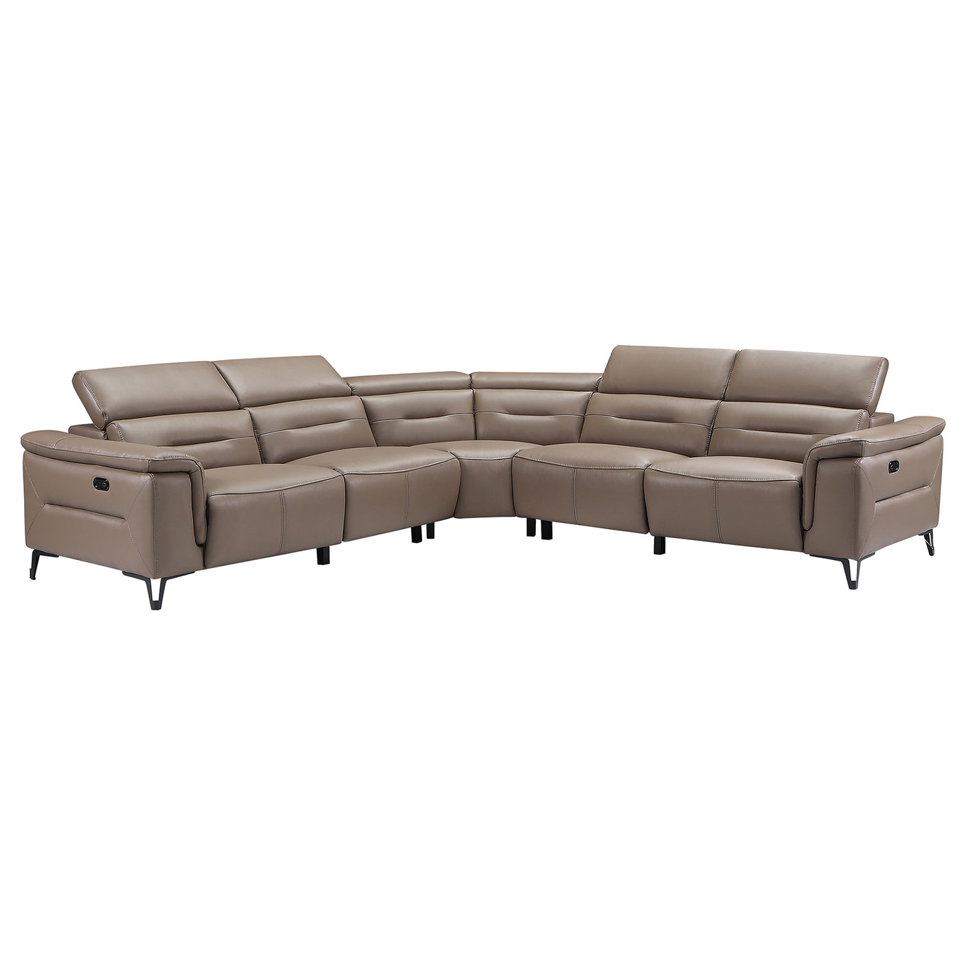 Eleganzia corner Leather Sofa