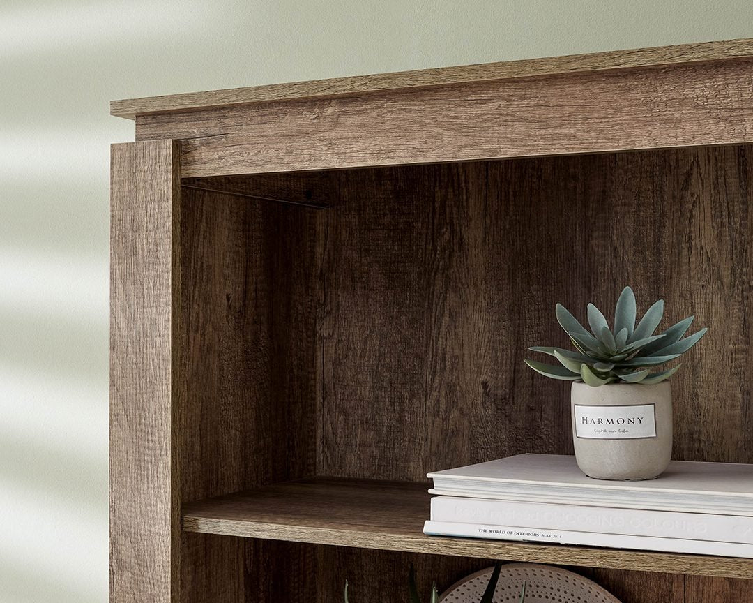 Canyon Oak 2 Drawer Bookcase - Grab Some Furniture