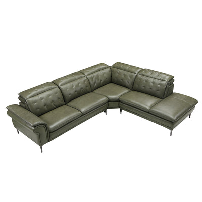 Vellura Corner Leather Sofa