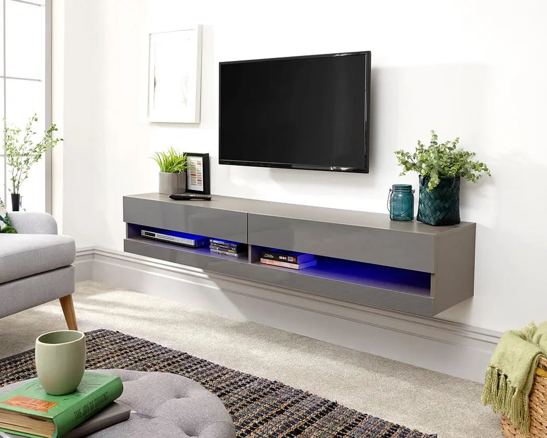 Galicia Wall Mounted TV Unit - Grab Some Furniture