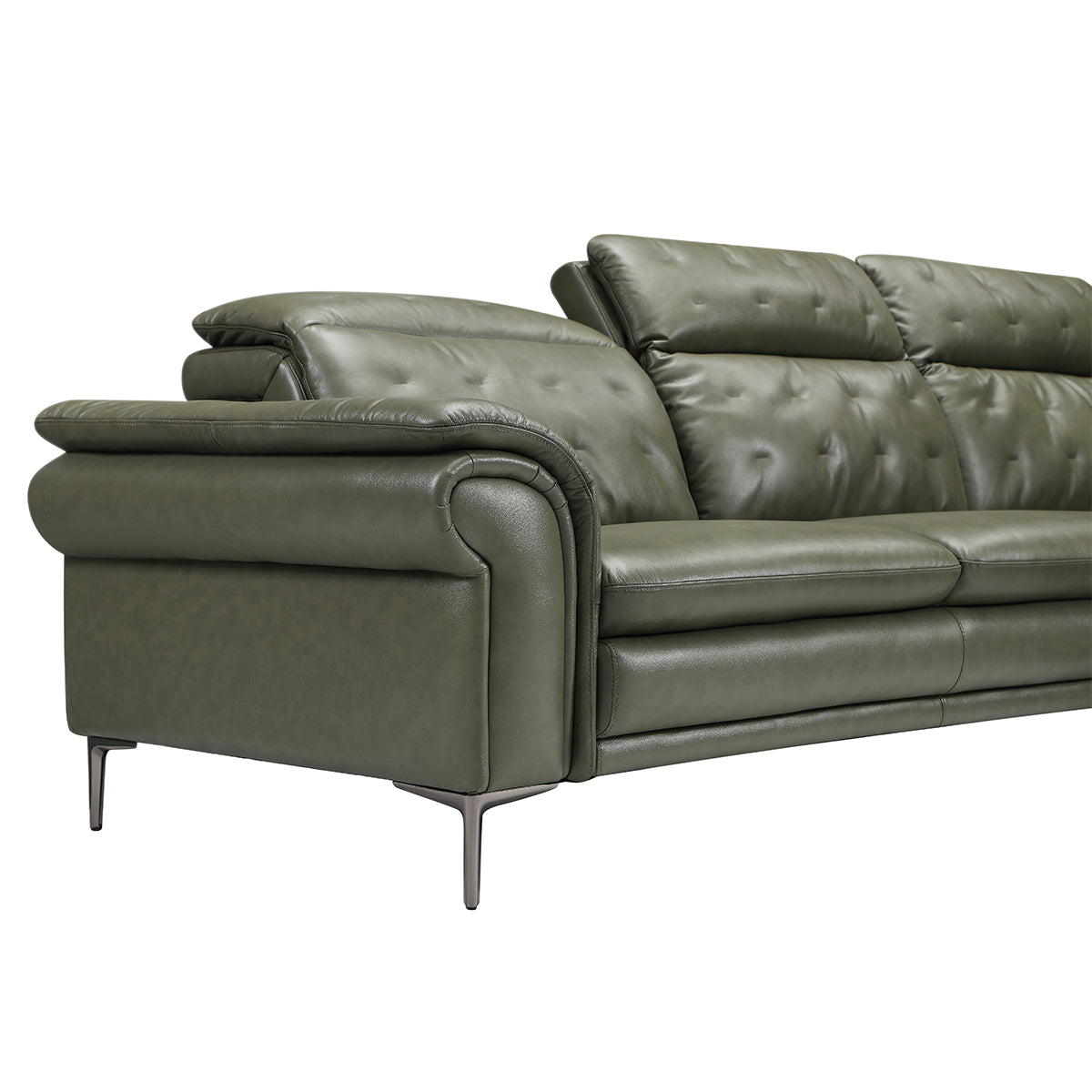 Vellura Corner Leather Sofa