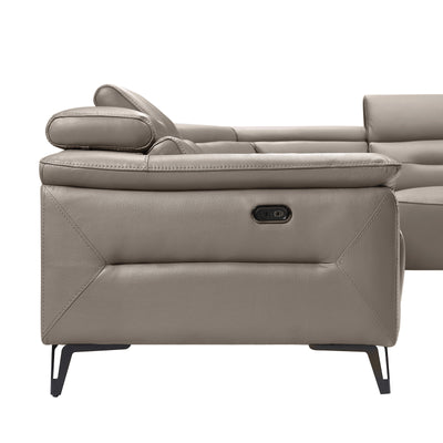 Eleganzia corner Leather Sofa