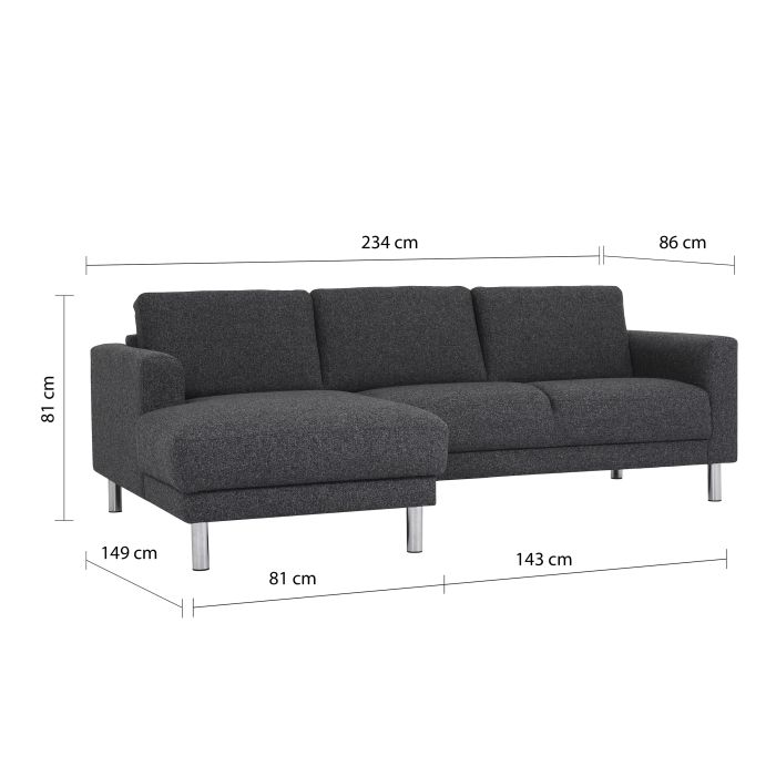 Cleveland Chaiselongue Sofa (LH)