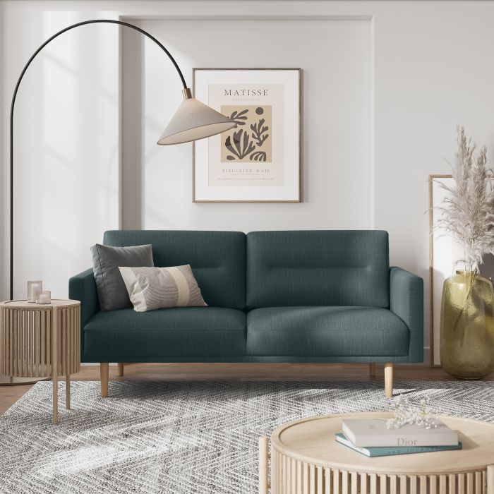 Larvik 2.5-Seater Sofa - Oak Legs