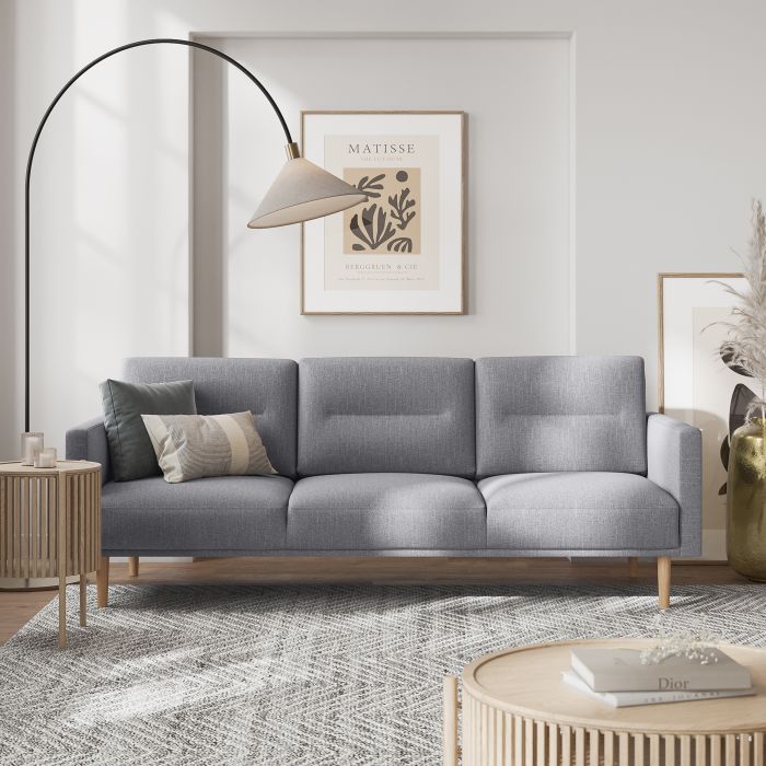 Larvik 3-Seater Sofa - Oak Legs