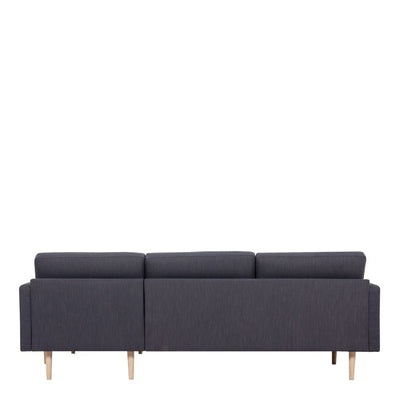 Larvik Chaiselongue Sofa (RH) - Oak Legs