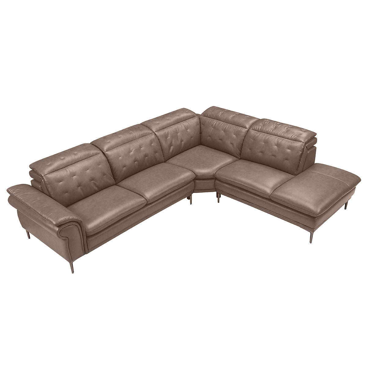 Vellura Corner Leather Sofa