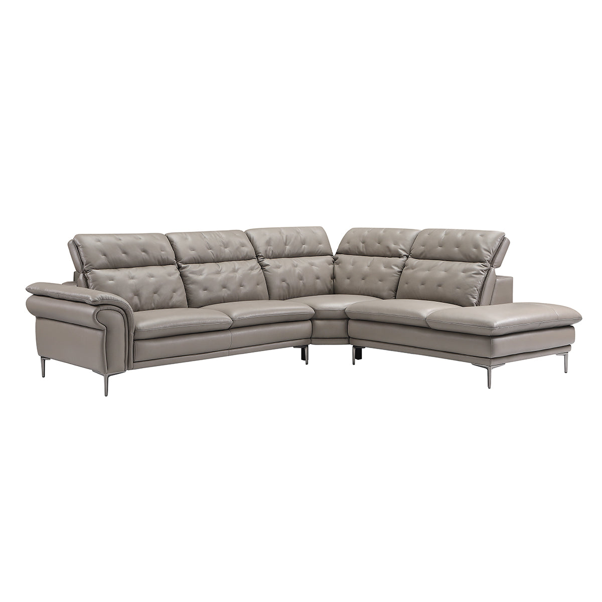 Vellura Corner Leather Sofa