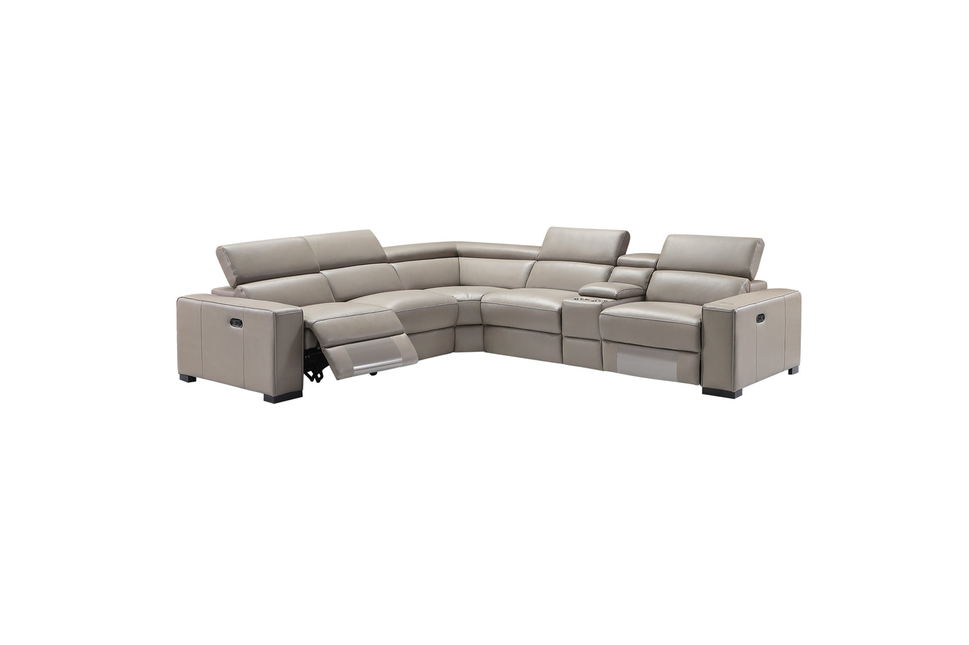 EliteLux Leather Sectional Sofa