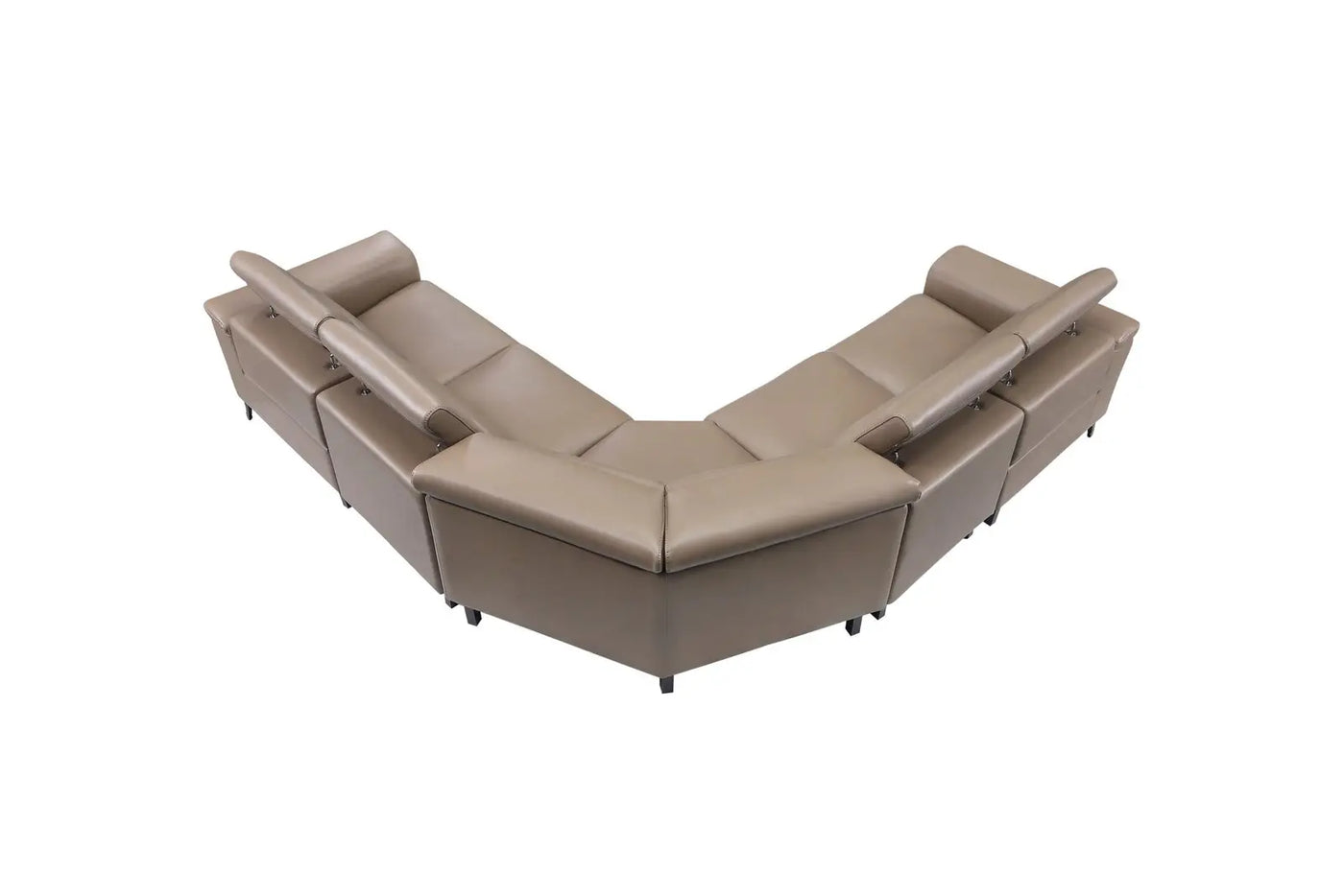 SootheSway Leather Recliner Sofa Grab Some Furniture