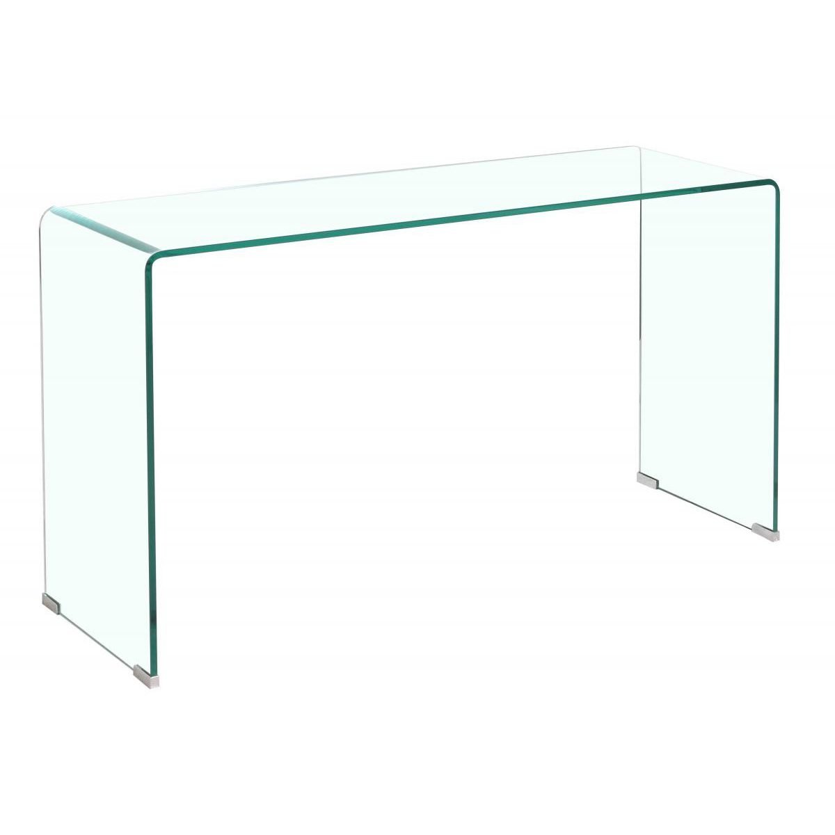 Angola Clear Console Table - Grab Some Furniture