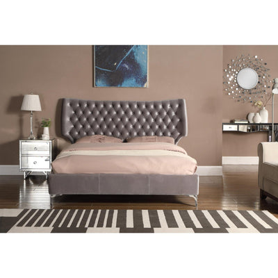 Ashbourne Velvet Bed - Grab Some Furniture