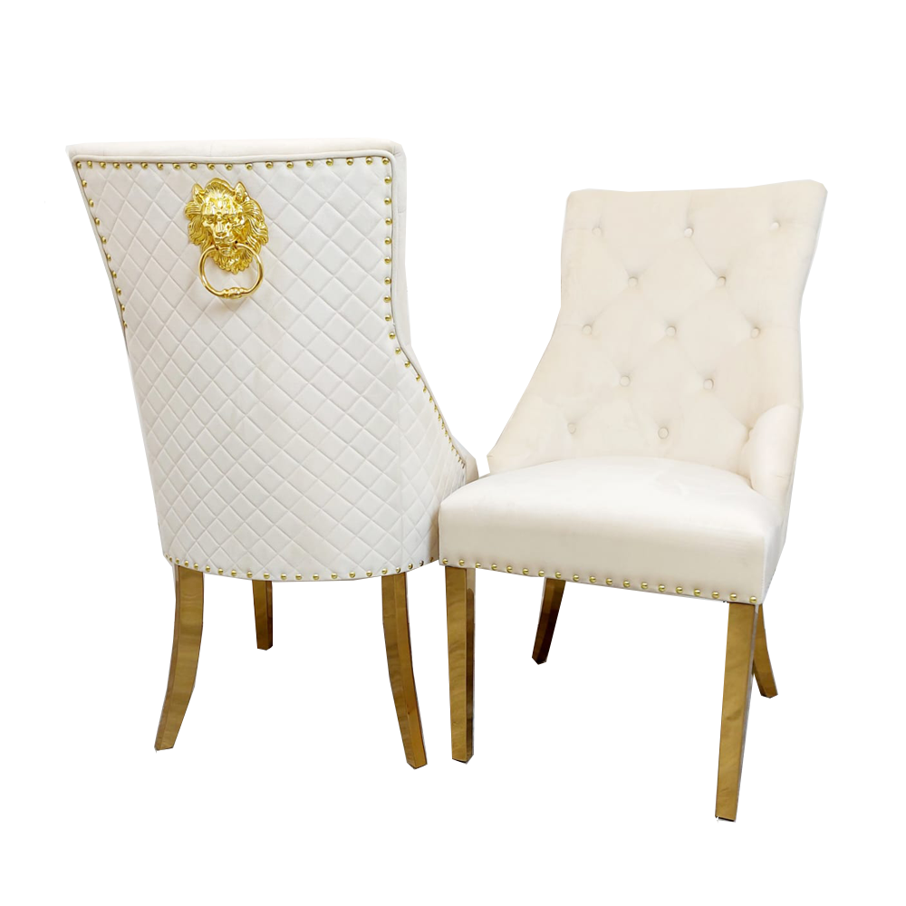 Bentley Gold Dining Chair Furnish 365 Limited