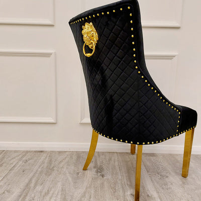 Bentley Gold Dining Chair Furnish 365 Limited