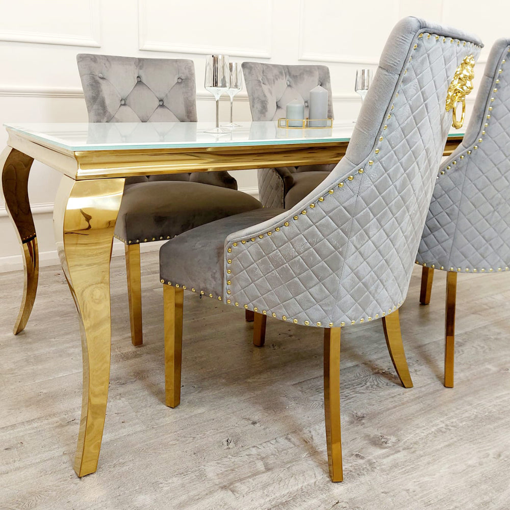 Bentley Gold Dining Chair Furnish 365 Limited