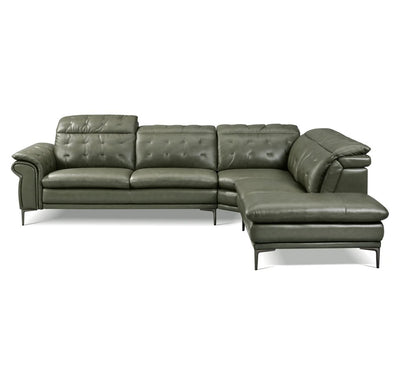 Belmont Premium Leather Sectional Sofa - Grab Some Furniture
