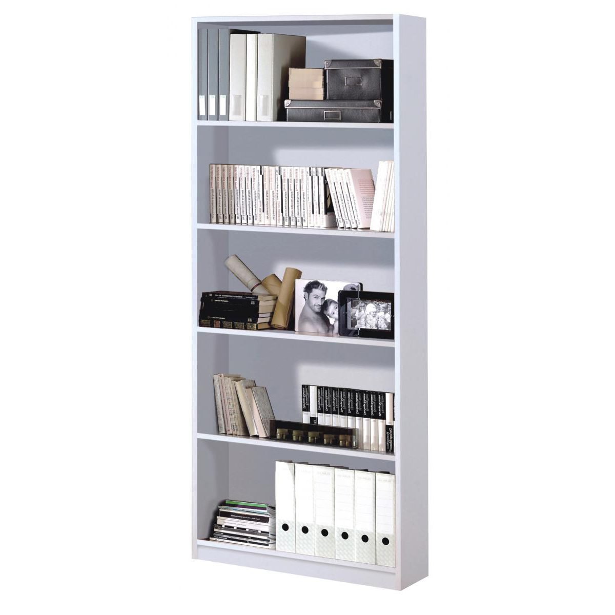Arctic Book Shelf (5 Shelves) - Grab Some Furniture