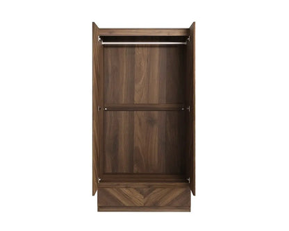Catania 2 Door 1 Drawer Wardrobe - Grab Some Furniture