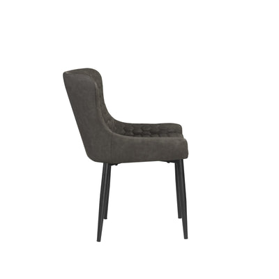 Distressed Dark Grey ,Dinning Chair - Grab Some Furniture