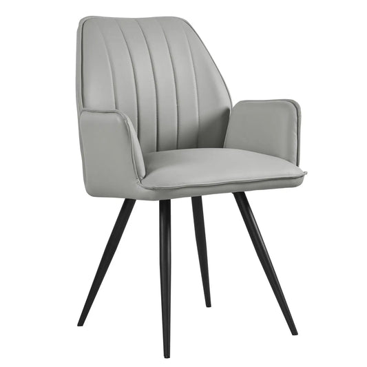 Light Grey PU, Dining Chair My Store