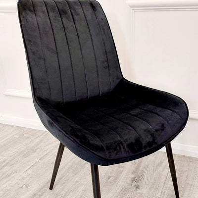 Dido Velvet Dining Chair Furnish 365 Limited