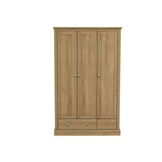 DEVON 3 DOOR 2 DRAWER WARDROBE - Grab Some Furniture