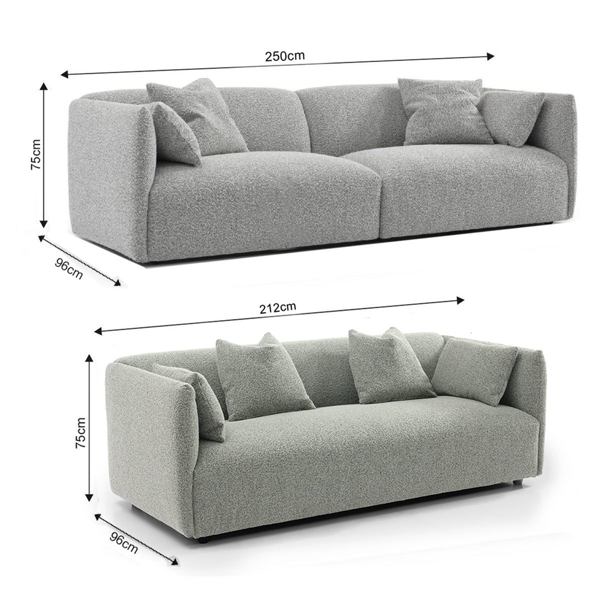 Nirvana 3-Seater Sofa Grab Some Furniture