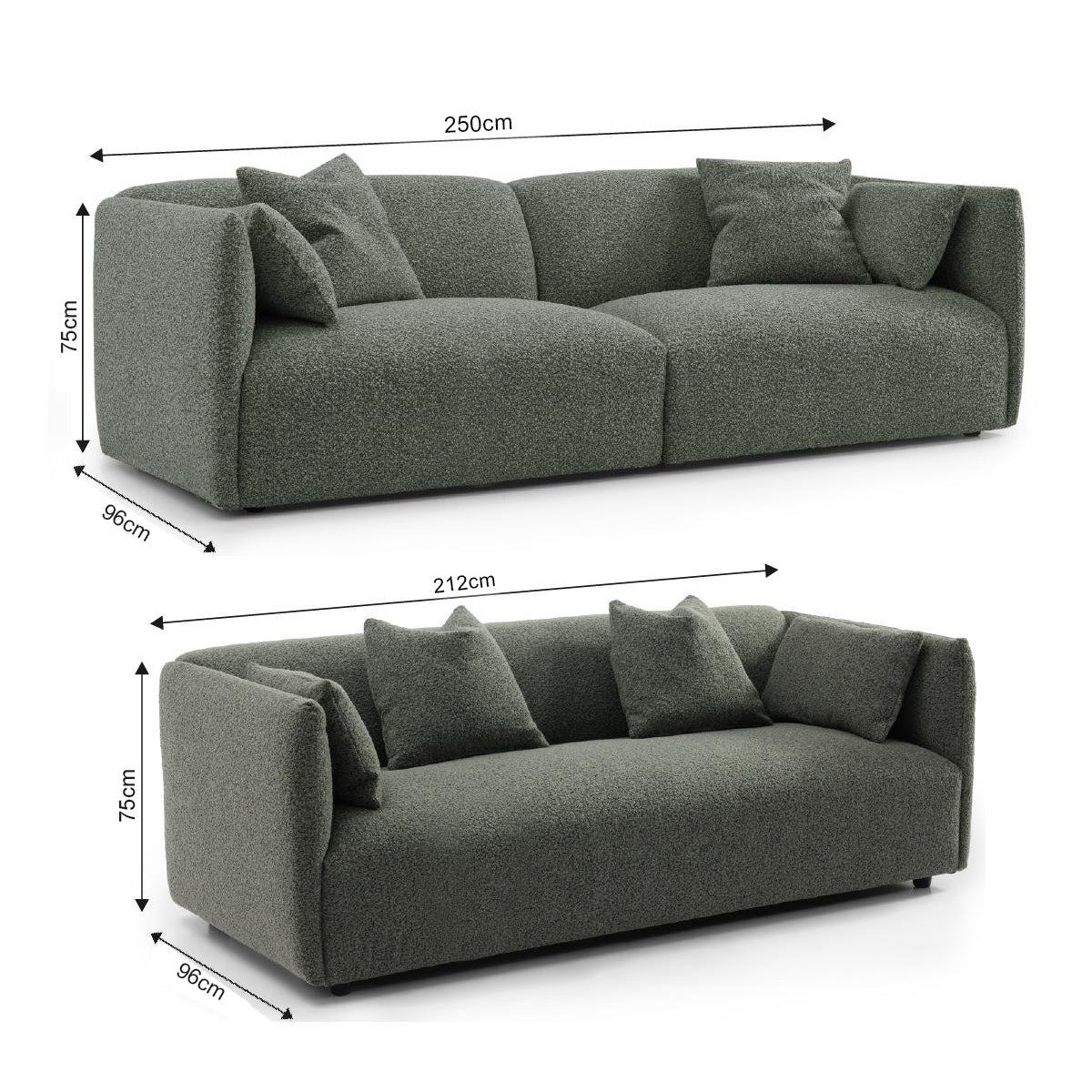 Nirvana 3-Seater Sofa Grab Some Furniture