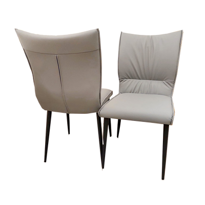 Flora Leather Dining Chair Furnish 365 Limited