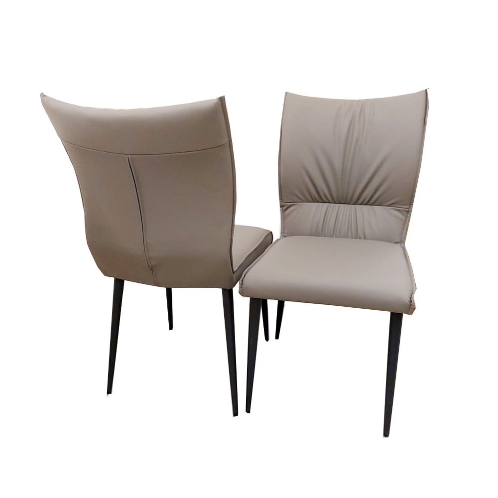 Flora Leather Dining Chair Furnish 365 Limited