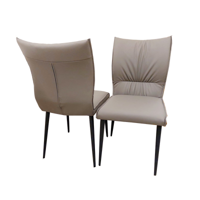 Flora Leather Dining Chair Furnish 365 Limited